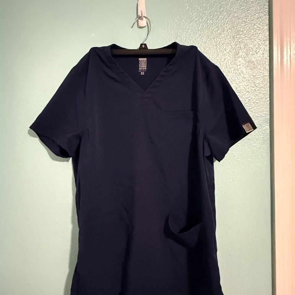 Men's Navy Blue scrub set